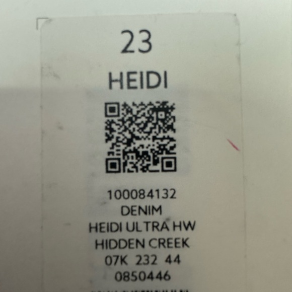 BNWT Heidi Jeans Wide Leg Dynamite - Picture 3 of 4